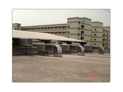  東莞徐福記食品廠(chǎng)環(huán)?？照{(diào)風(fēng)管降溫工程