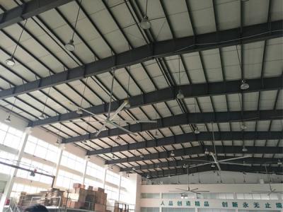 東莞家具廠(chǎng)車(chē)間安裝工業(yè)大風(fēng)扇通風(fēng)降溫工程案例